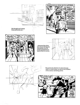 How to draw comics the marvel way