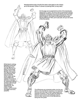 How to draw comics the marvel way