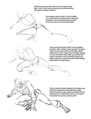 How to draw comics the marvel way