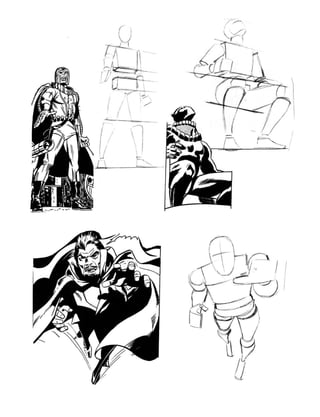 How to draw comics the marvel way