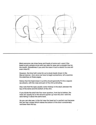 How to draw comics the marvel way