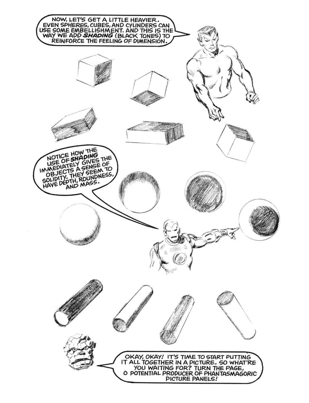 How to draw comics the marvel way stan lee PDF