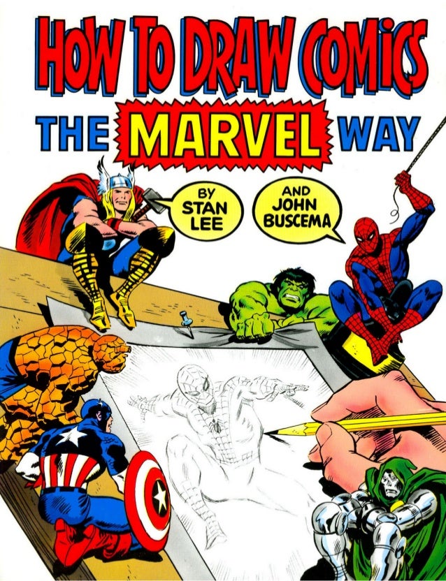 How to draw comics the marvel way stan lee