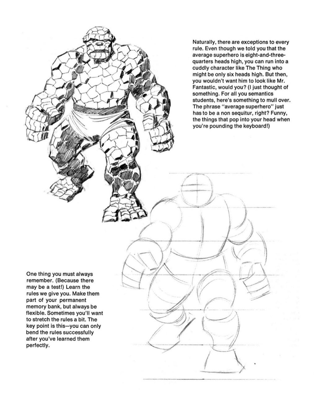 How to draw comics the marvel way stan lee