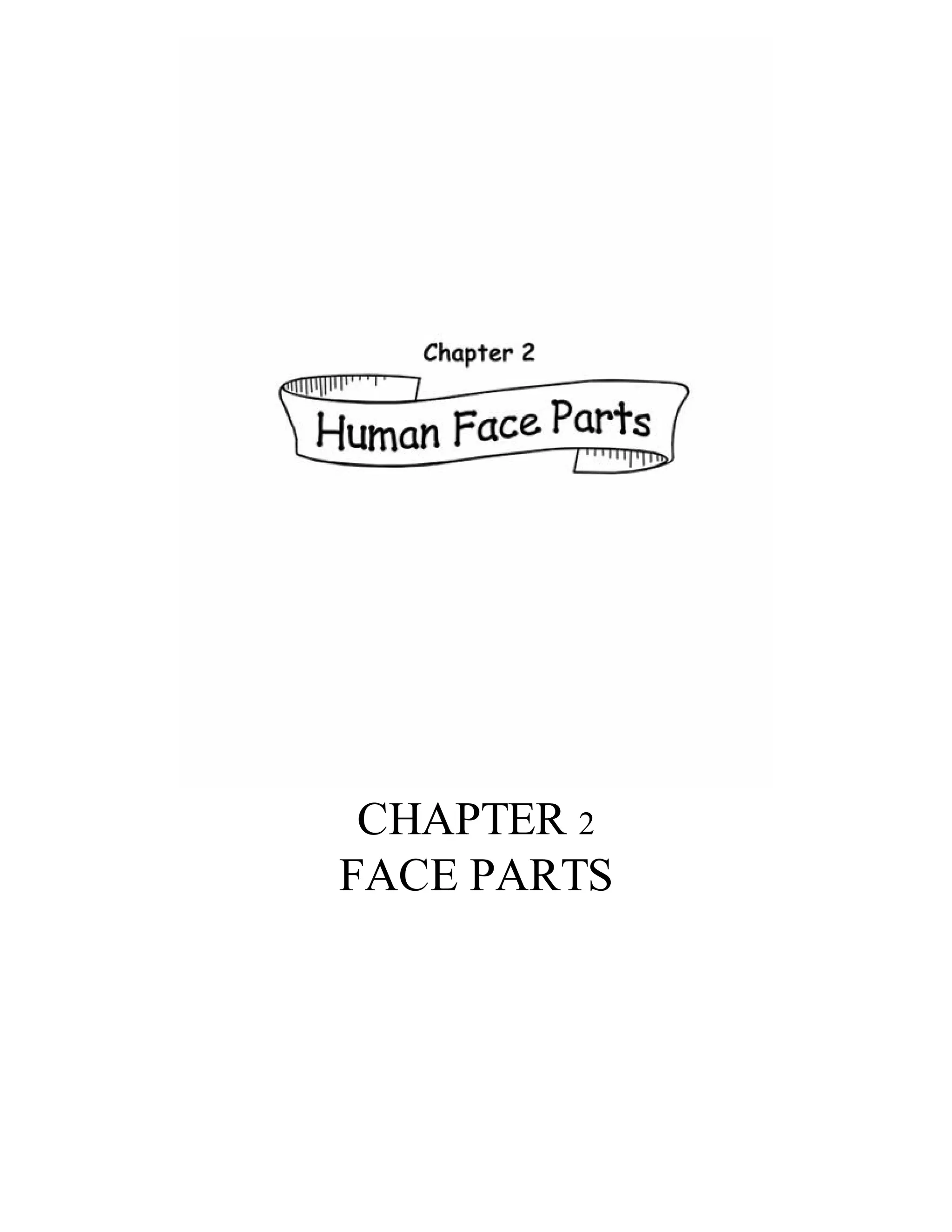CHAPTER 2
FACE PARTS
 