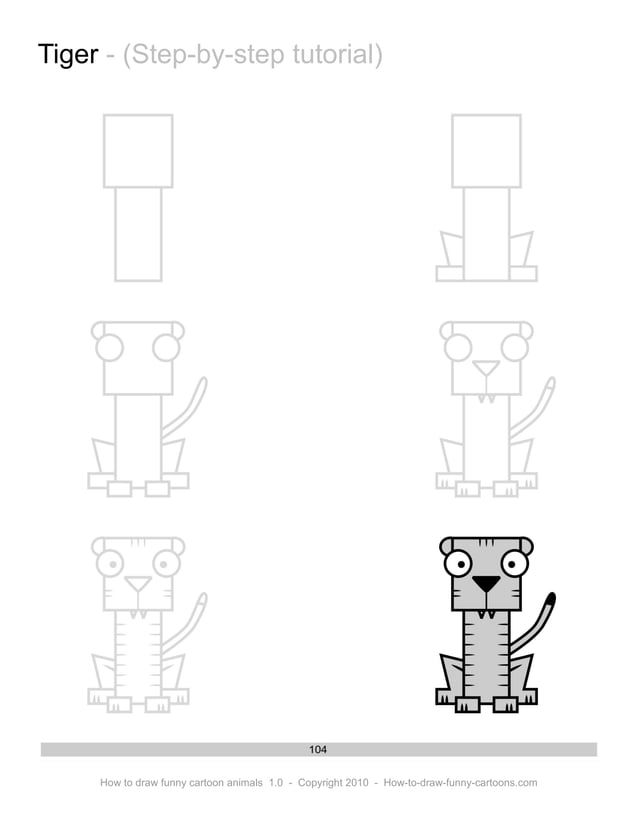 How to draw funny cartoon animals | PDF | Drawing and Sketching | Arts