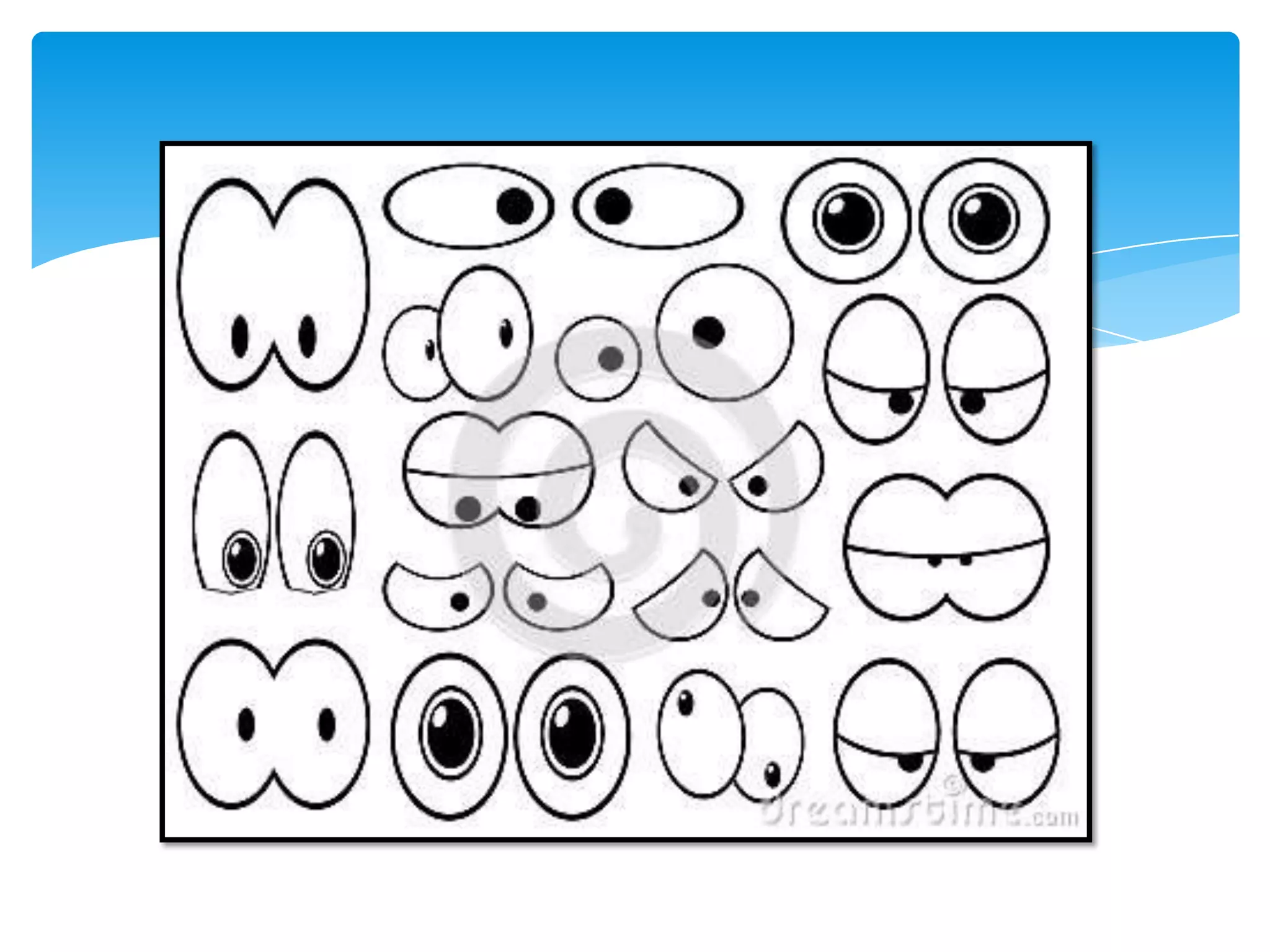 How to draw funny eyes | PPTX