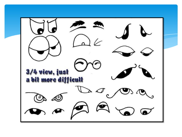 How to draw funny eyes | PPTX