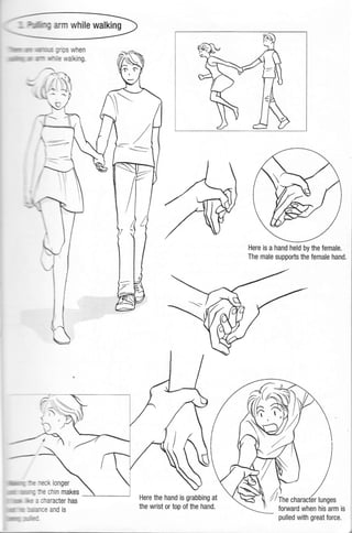 How To Draw Anime Couples Holding Hands
