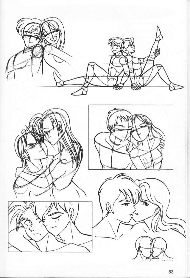 How To Draw Manga Drawing Couples