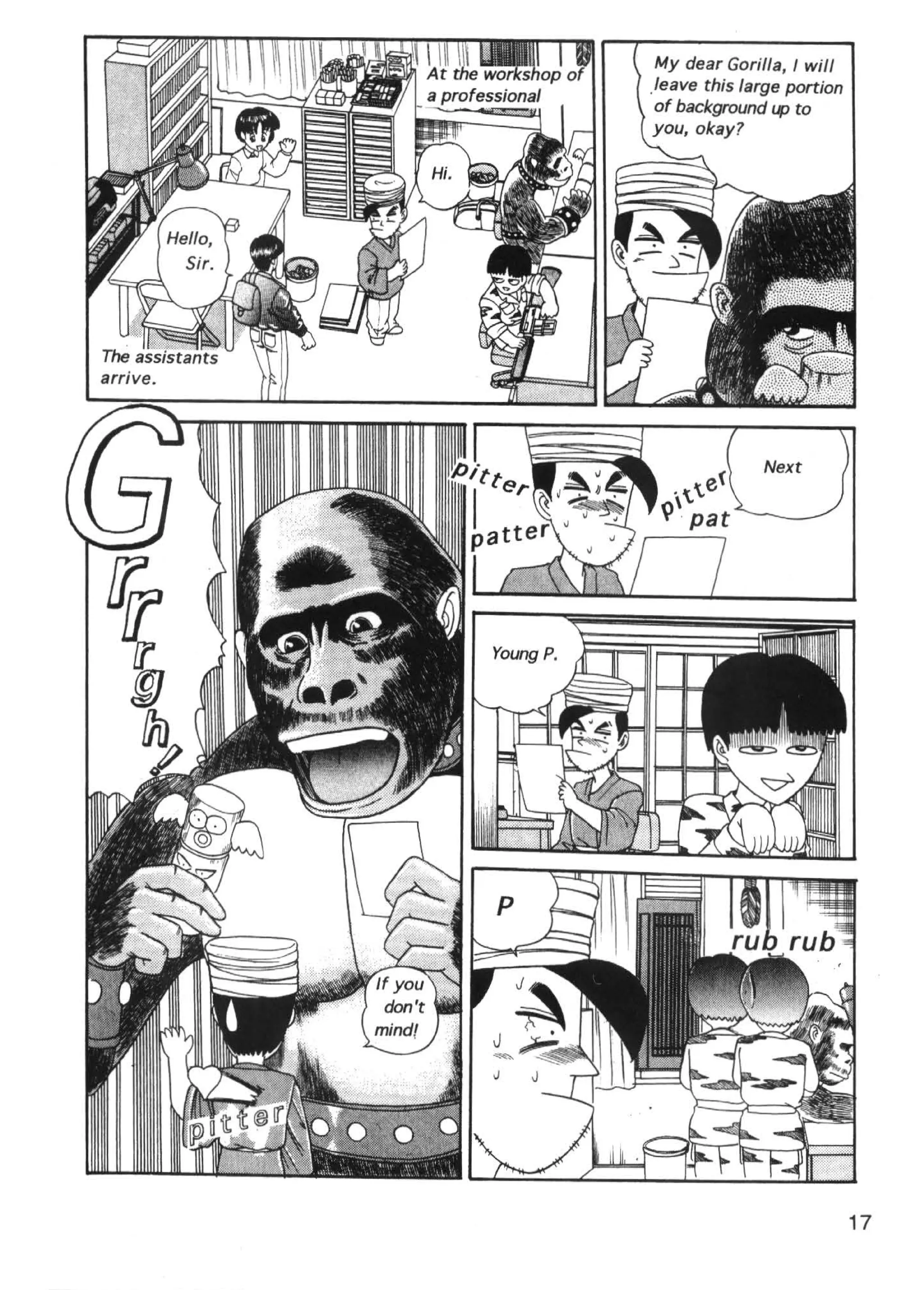 My dear Gorilla, I will
.feave this large portion
 of background up to
you, okay?




                            17
 