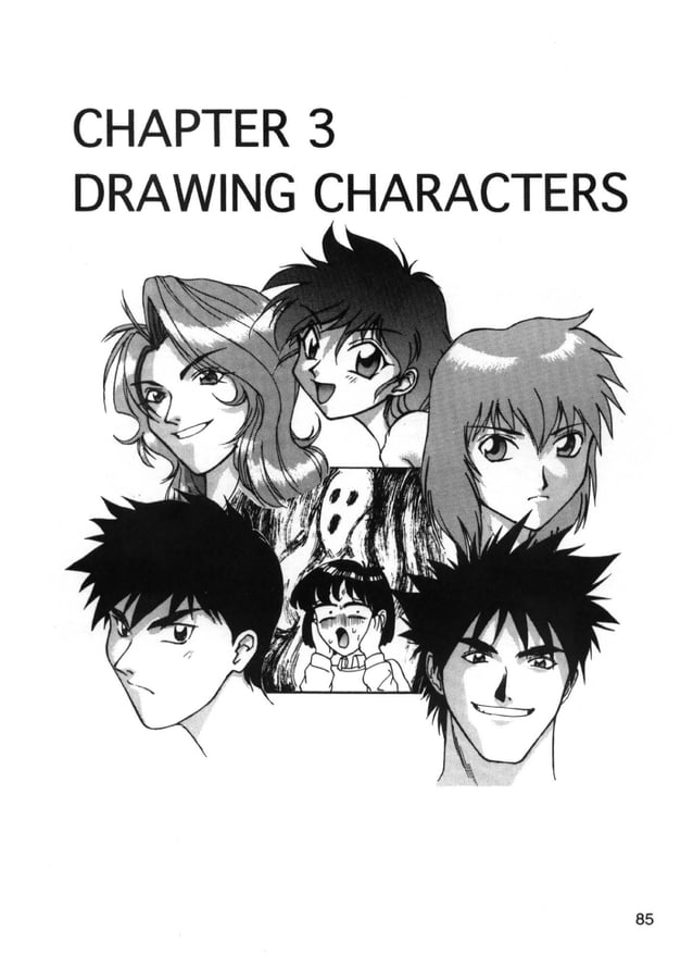 How to draw manga vol. 1 compiling characters
