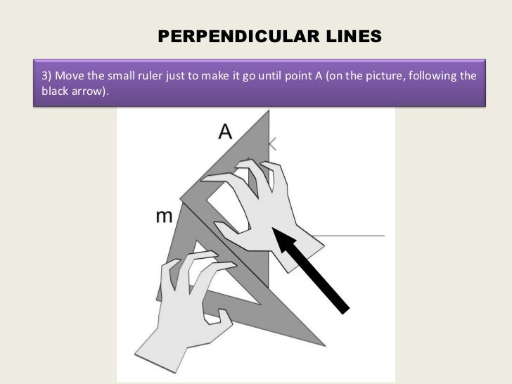 Drawing Perpendicular Lines Using Set Square : How to draw parallel and perpendicular lines