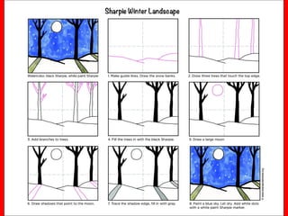 How to draw Christmas