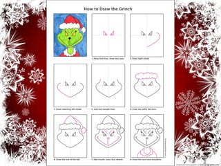How to draw Christmas