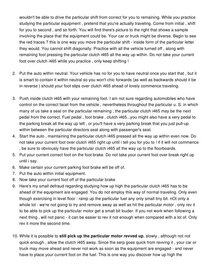 Manual vs automatic essay picture