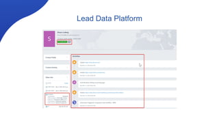 Lead Data Platform
 