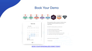 Book Your Demo
BOOK YOUR PERSONALIZED DEMO TODAY!
 