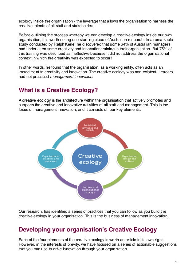 How to drive innovation through your organisation