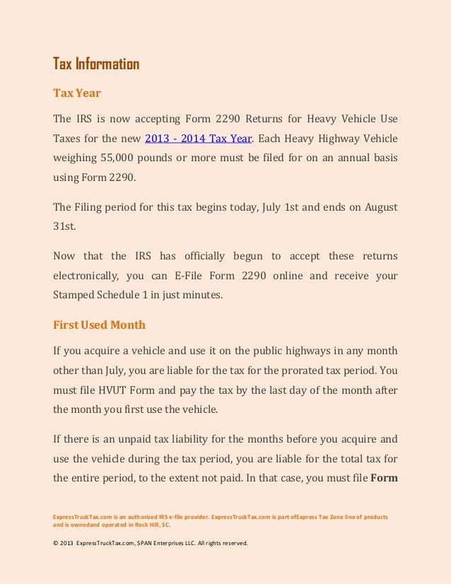 how to e file form 2290 for new vehicle form 2290 online filing