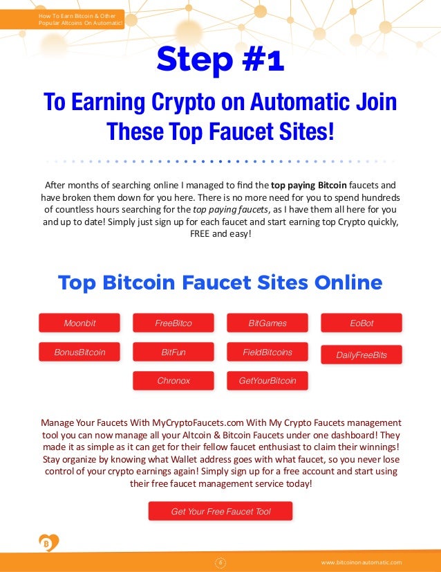 How To Earn Bitcoin Fast Free And On Automatic Volume 2 - 