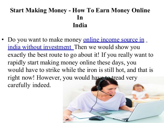How To Earn Money Without Investment