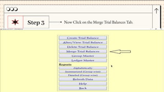 Merging Two Trial Balances effortlessly using Gen Bal Software | PPT