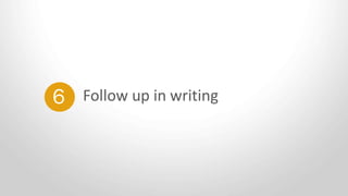 Follow up in writing6
 