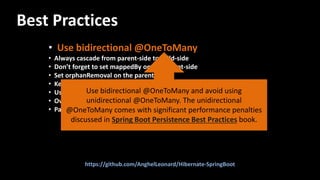 Spring Boot Persistence Best Practices - How to effectively shape the ...