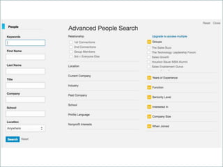 How to Effectively Use LinkedIn as a Sales Prospecting Tool | PPT ...