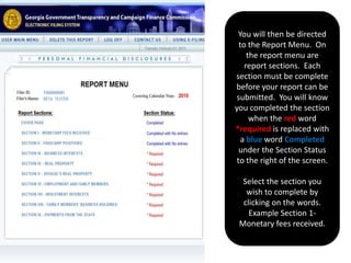 Candidates are in an election year.