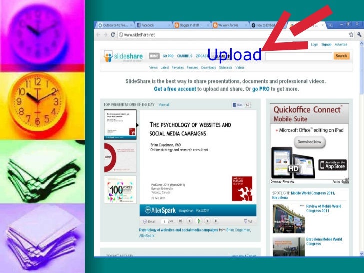 how to embed a powerpoint presentation using slideshare