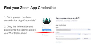How to embed zoom meetings into your website