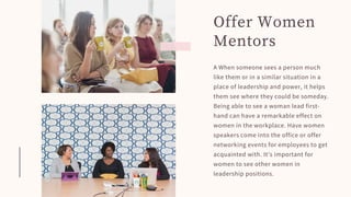 How to Empower Women Leaders in the Workplace | PDF