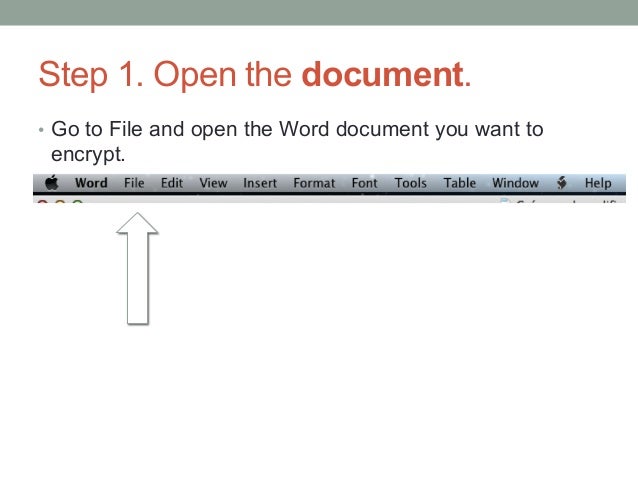 how to encrypt word documents encrypt word documents