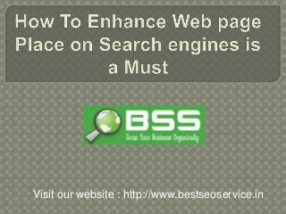 Visit our website : http://www.bestseoservice.in
 