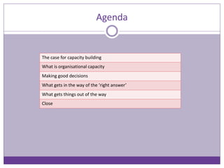 How to ensure successful leadership and capacity building in your ...