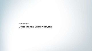 How to Ensure Thermal Comfort and Energy Efficiency with CFD