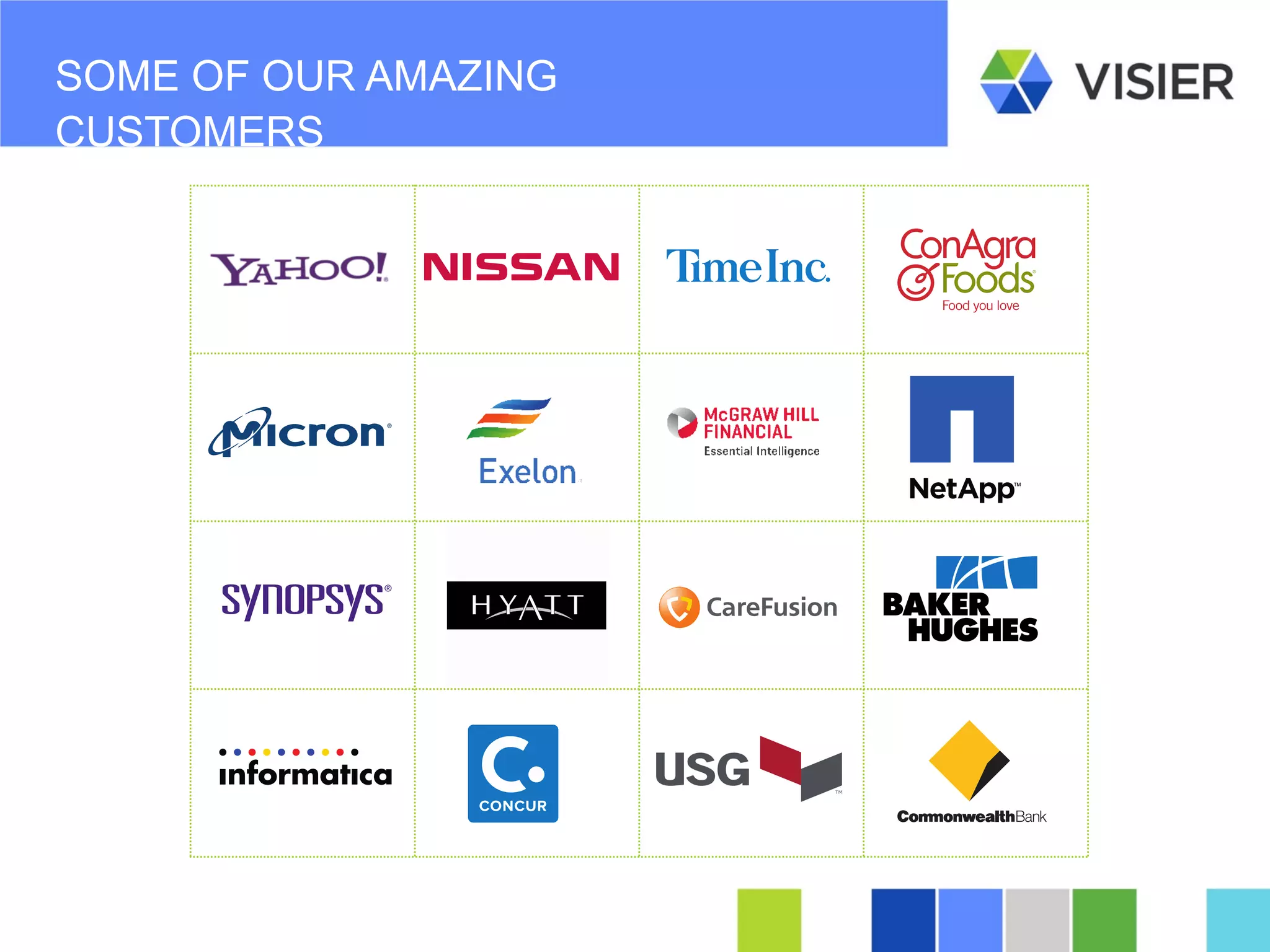 Page 12 
SOME OF OUR AMAZING CUSTOMERS  