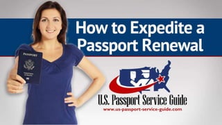 How to Expedite a Passport Renewal