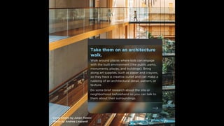 How to Explore Architecture with Kids