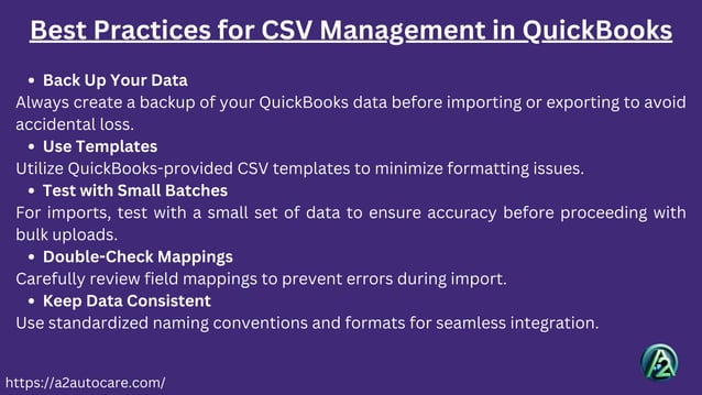How to Export and Import CSV Files in QuickBooks: A Step-by-Step Guide ...