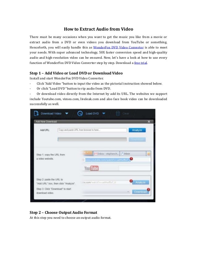 audio how video from extract Audio to from Video How Extract