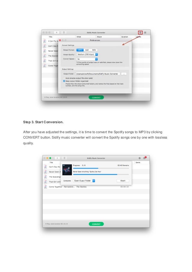 How to Extract MP3 Files from Spotify Songs