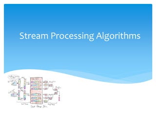 Stream Processing Algorithms
 