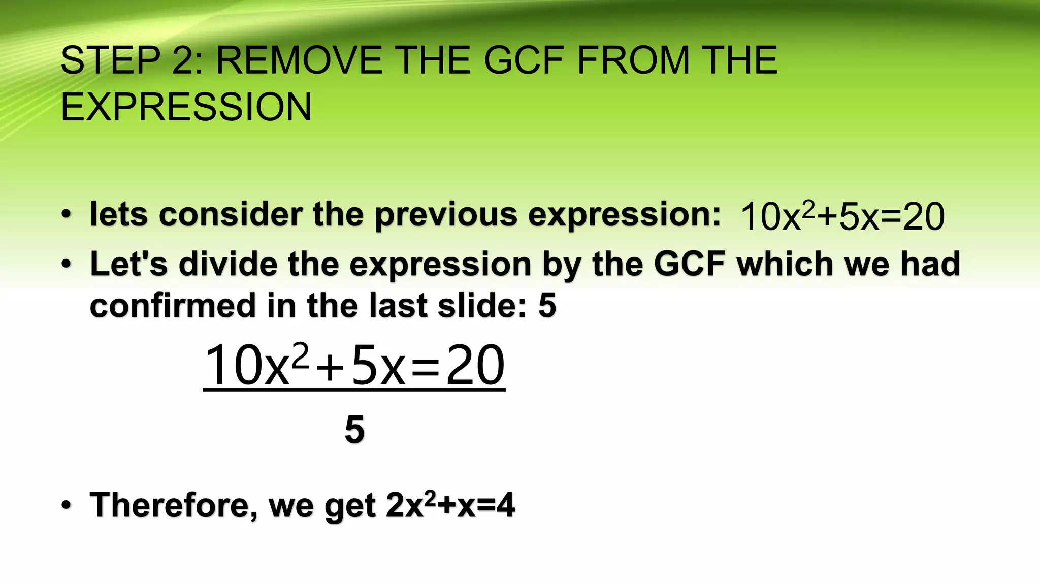 How to factorize | PPT