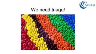 We need triage!
 