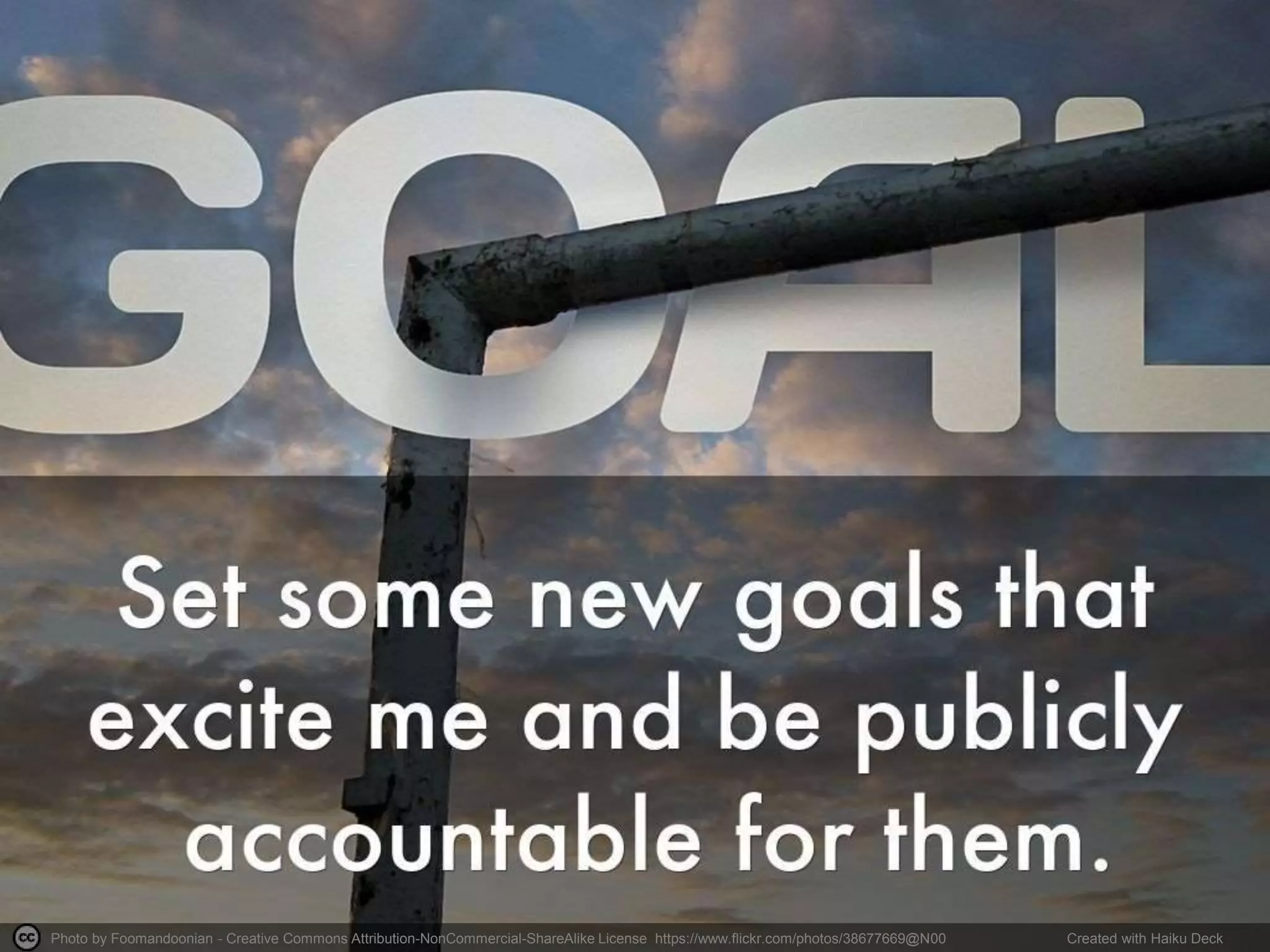 Photo by Foomandoonian - Creative Commons Attribution-NonCommercial-ShareAlike License https://www.flickr.com/photos/38677669@N00 Created with Haiku Deck
 