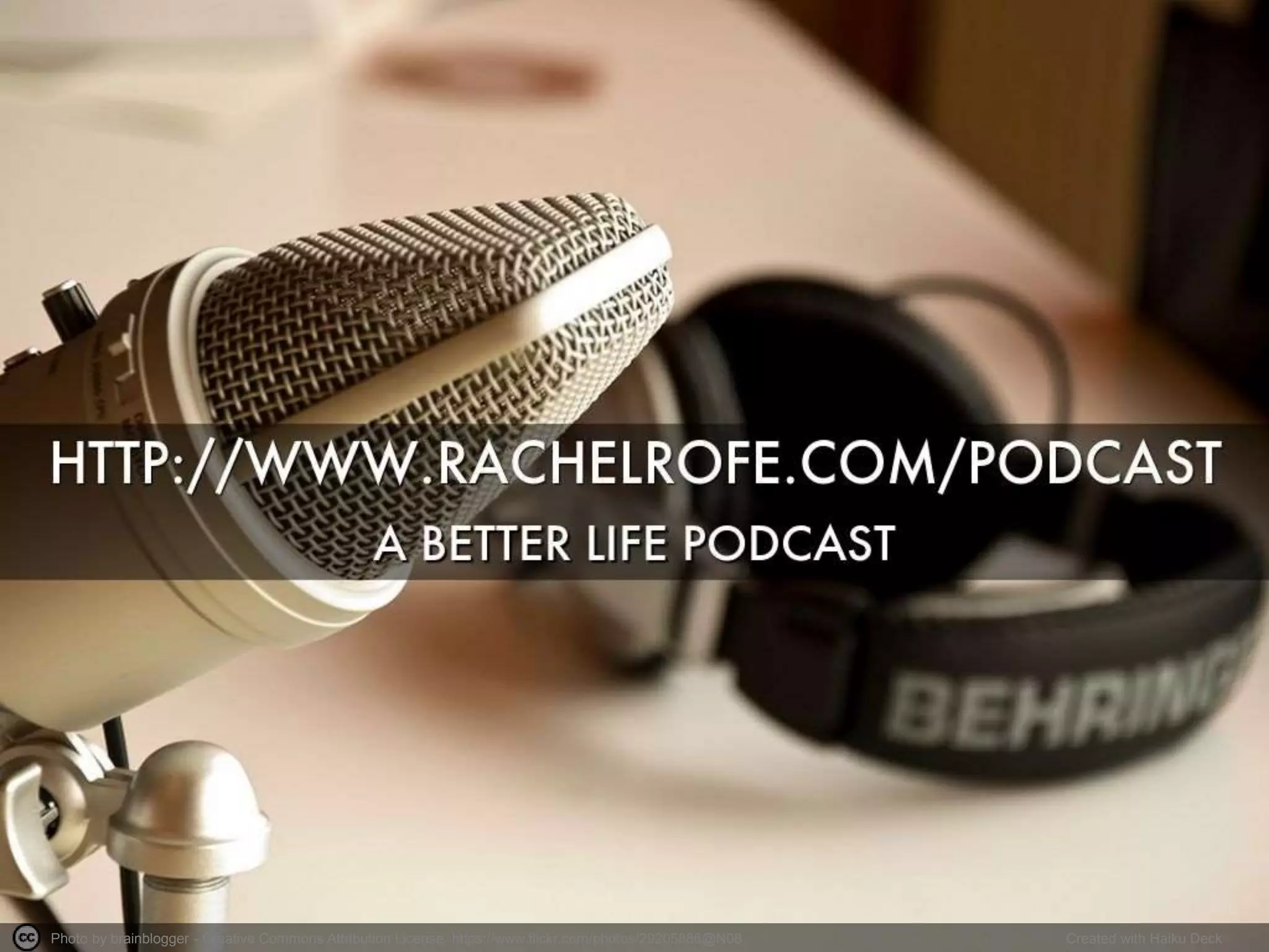 Photo by brainblogger - Creative Commons Attribution License https://www.flickr.com/photos/29205886@N08 Created with Haiku Deck
 