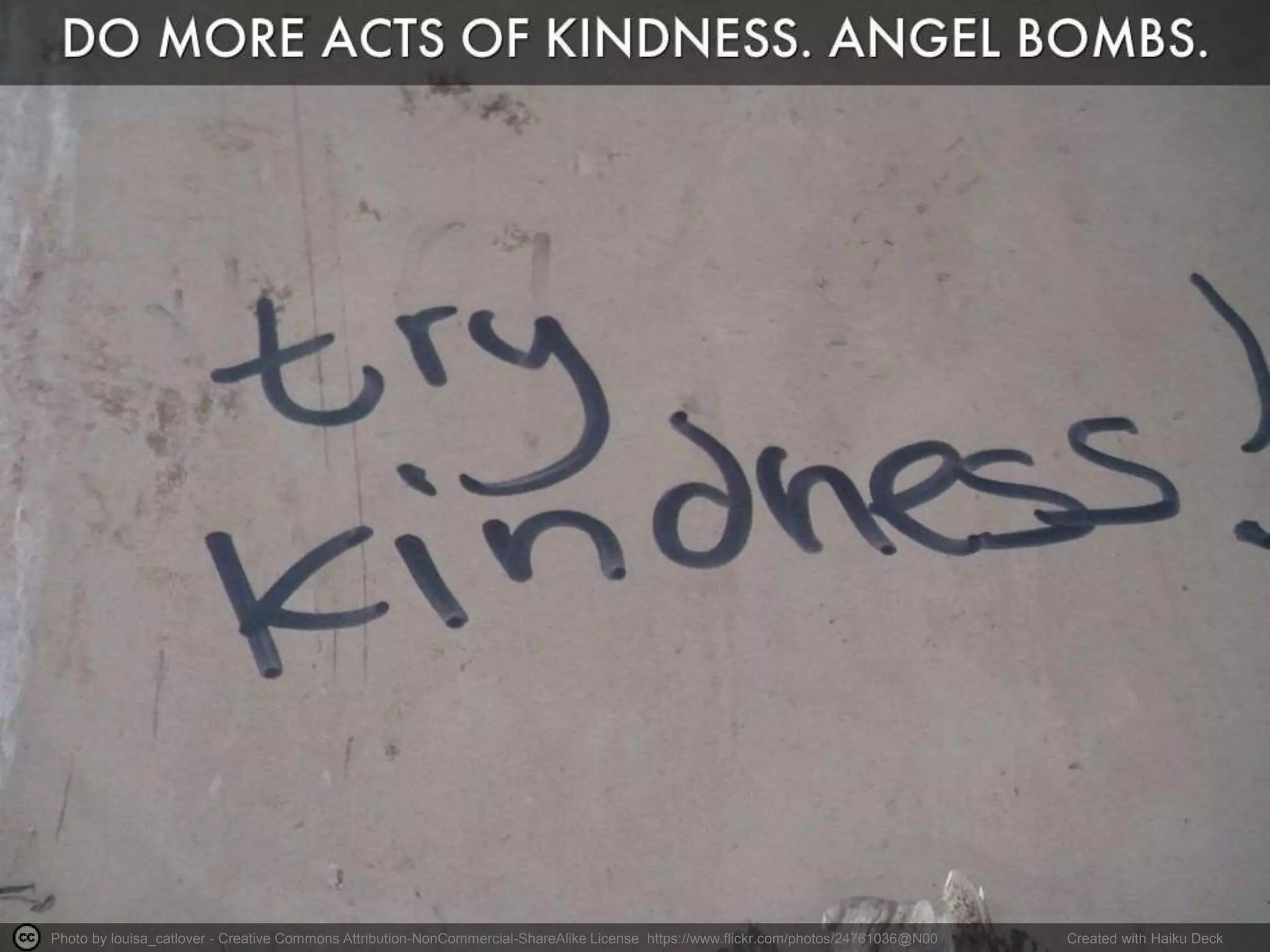 Photo by louisa_catlover - Creative Commons Attribution-NonCommercial-ShareAlike License https://www.flickr.com/photos/24761036@N00 Created with Haiku Deck
 